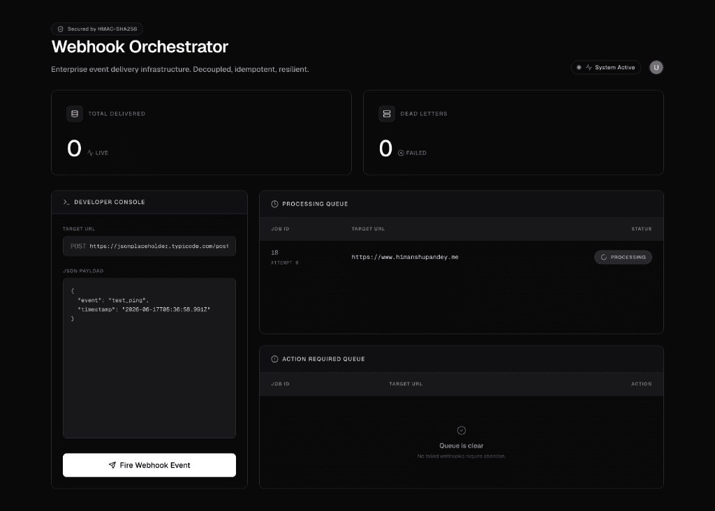 Webhook Orchestrator preview